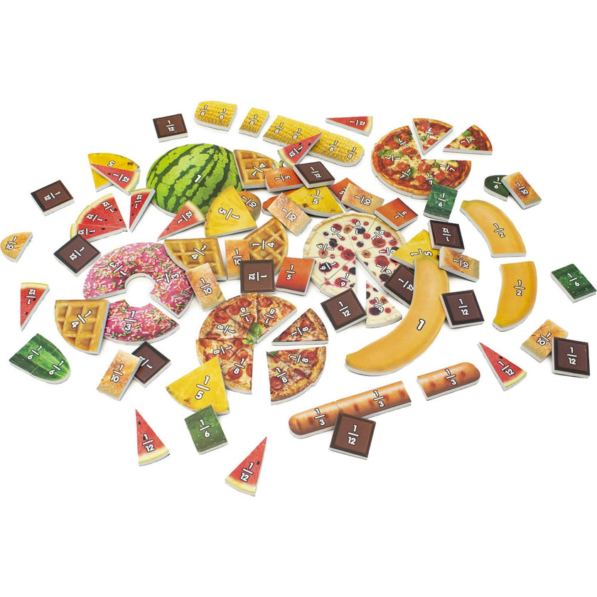 Food Fractions Educational Learning Set