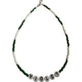 Violet Monogram Necklace