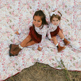 Burgundy Cotton Corduroy Scalloped Bummie