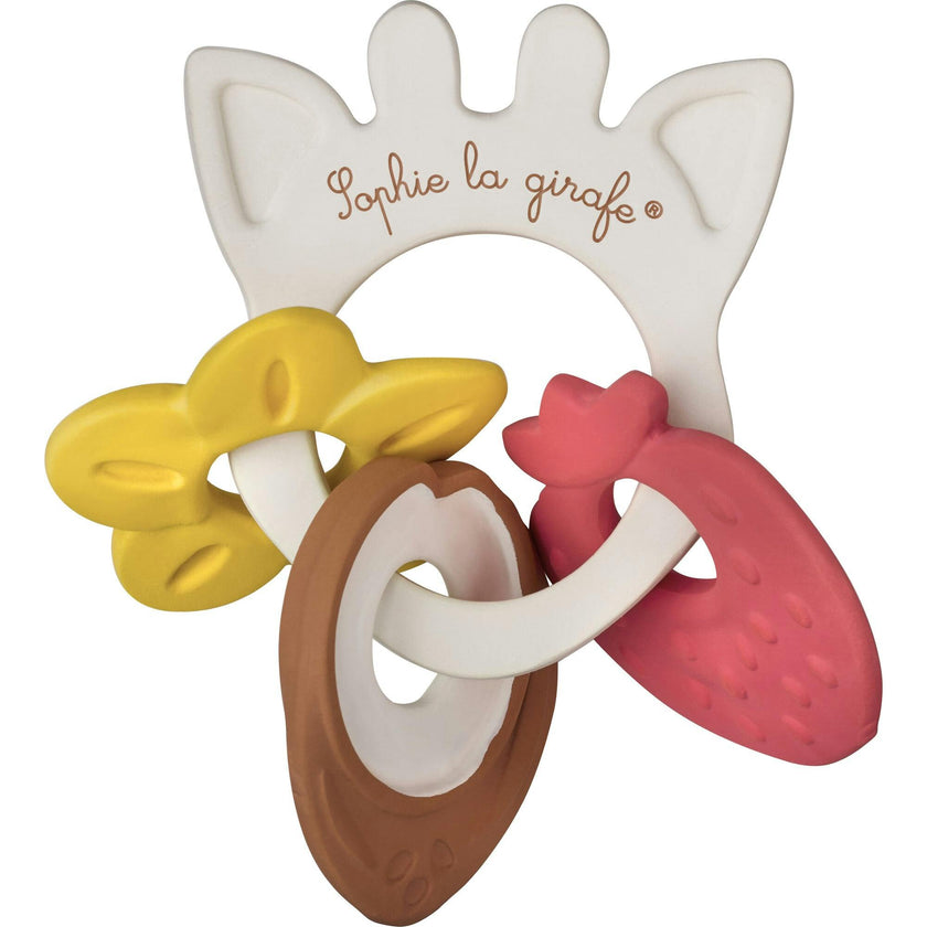 Fragrance Medallions 2-In-1 Rattle & Teething Ring