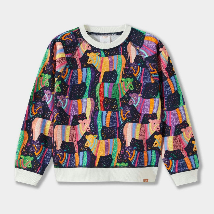 Rainbow Cows Sweatshirt