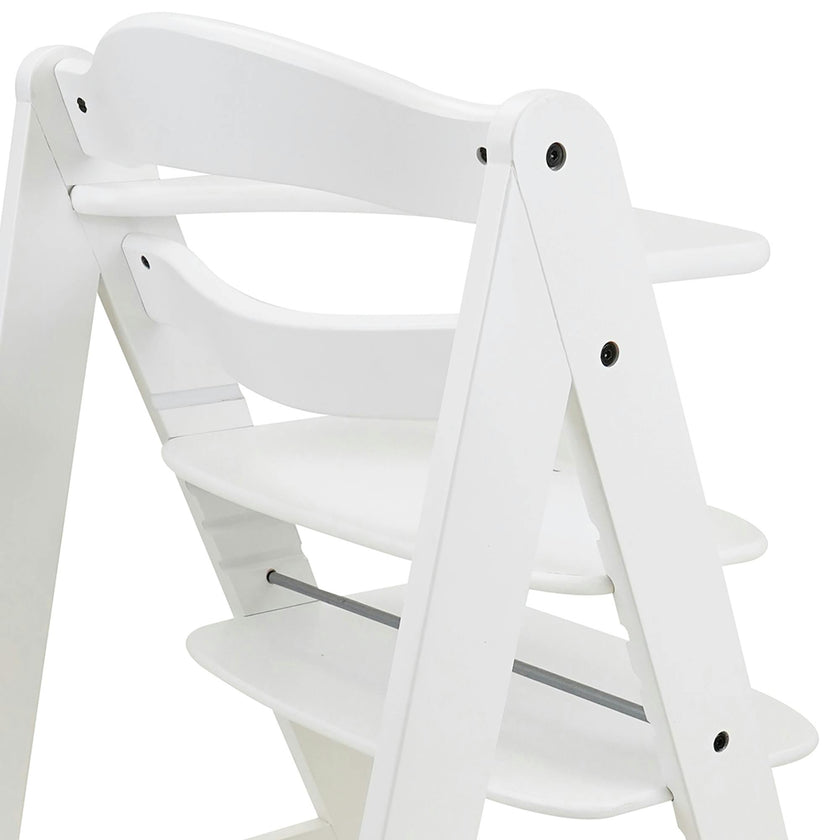 Sky Wooden Chair: German Beechwood - White