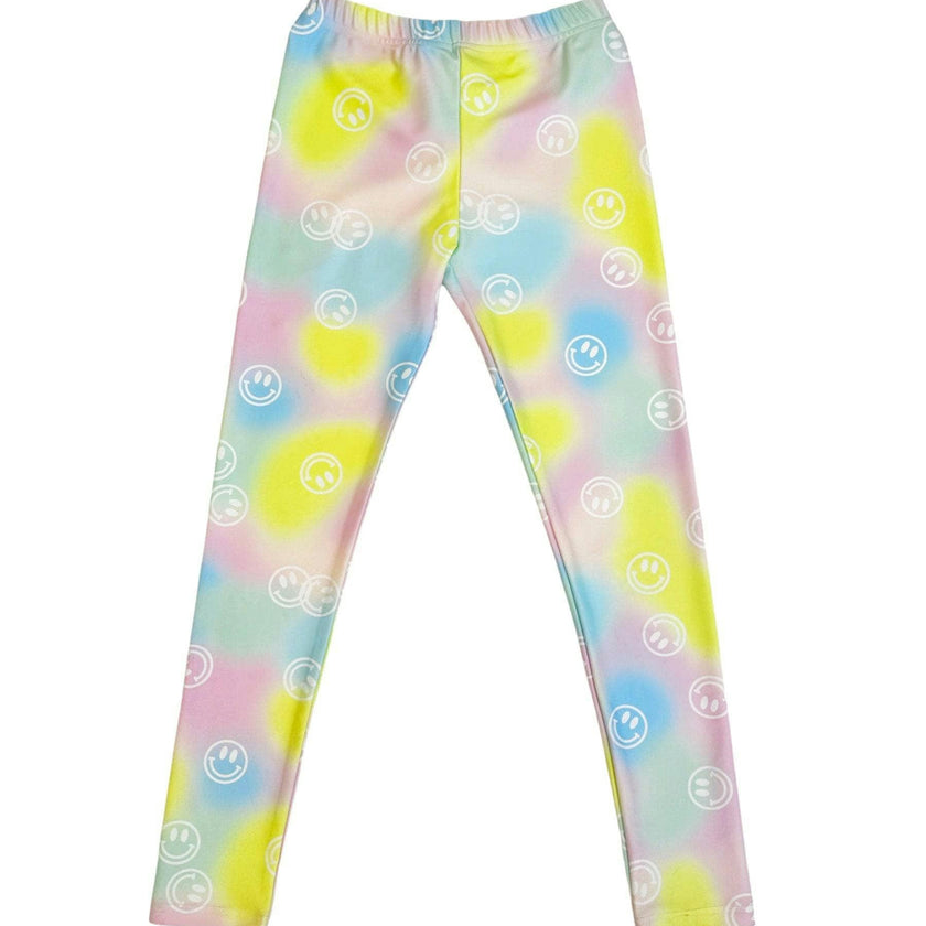 Rainbow Smiley Leggings