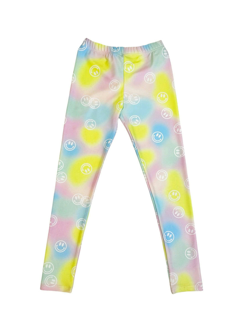 Rainbow Smiley Leggings