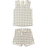 Organic Tank & Tee Shorts Set