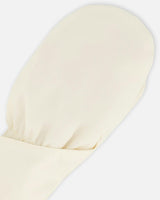 Lined Baby Mittens Off-White