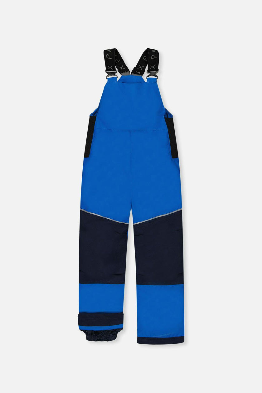Two Piece Discover Snowsuit Blue Dinosaur Print