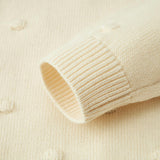 Snow Knit Popcorn Sweater