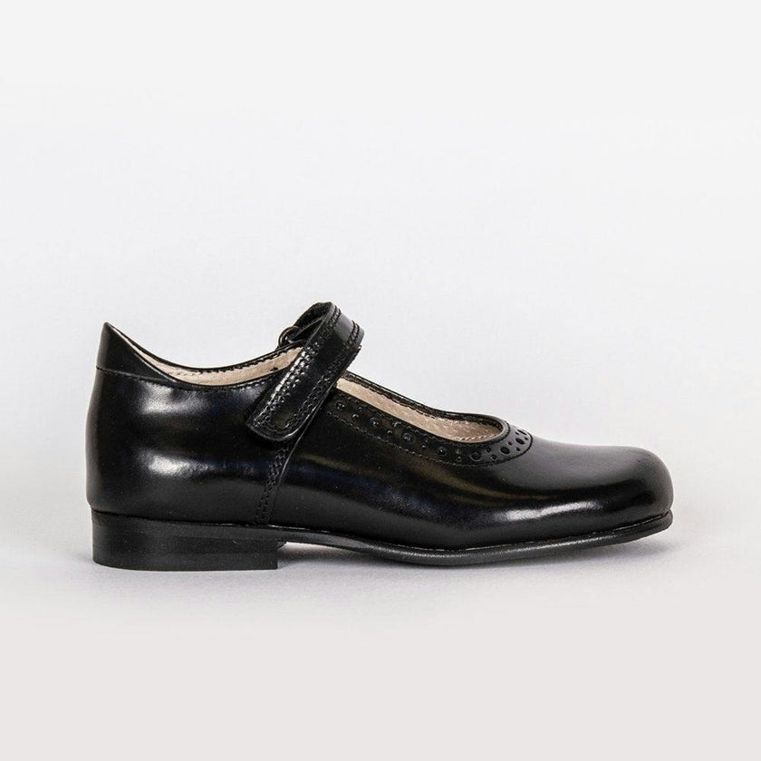 Hampton Classics Katherine School Shoes in Black