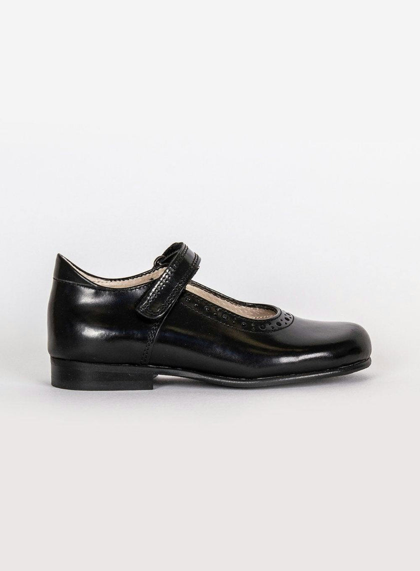 Hampton Classics Katherine School Shoes in Black