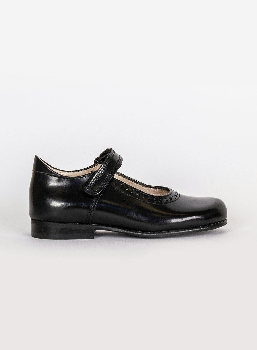 Hampton Classics Katherine School Shoes in Black