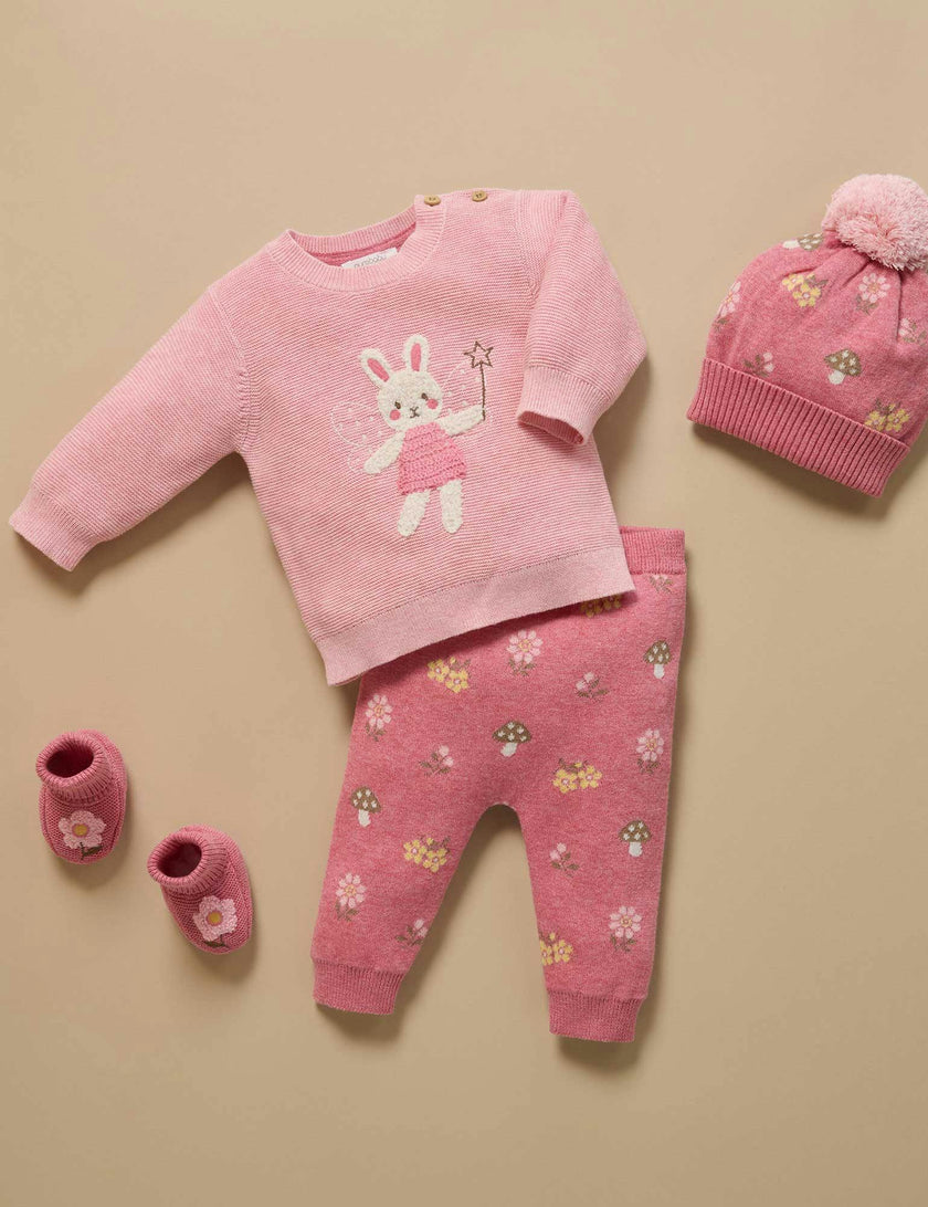 Magical Forest Beanie Toadstool Jaquard