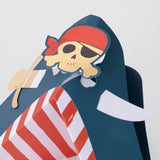 Blue Pirate Party Hats
