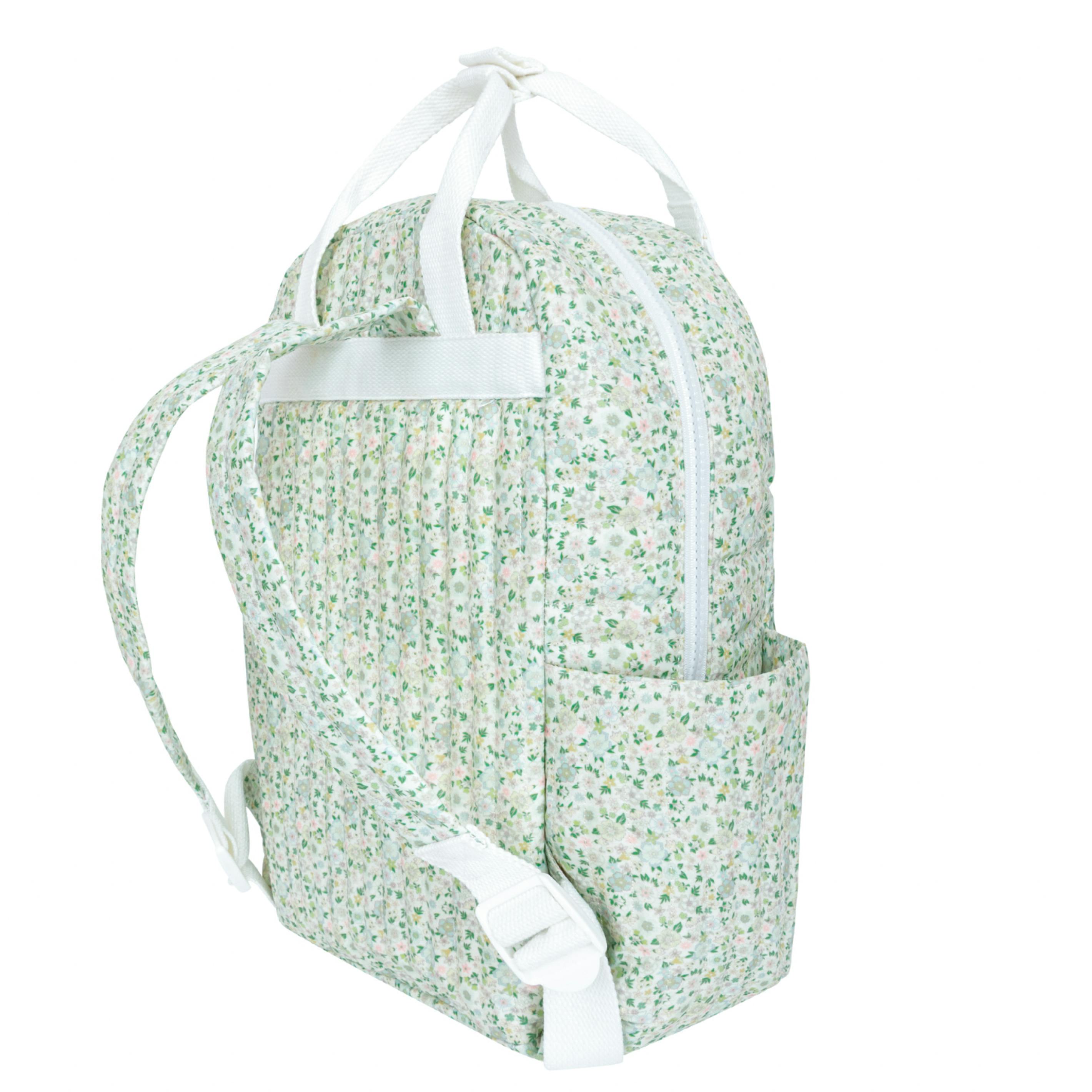 Sea Marsh Floral Coated Everyday Backpack