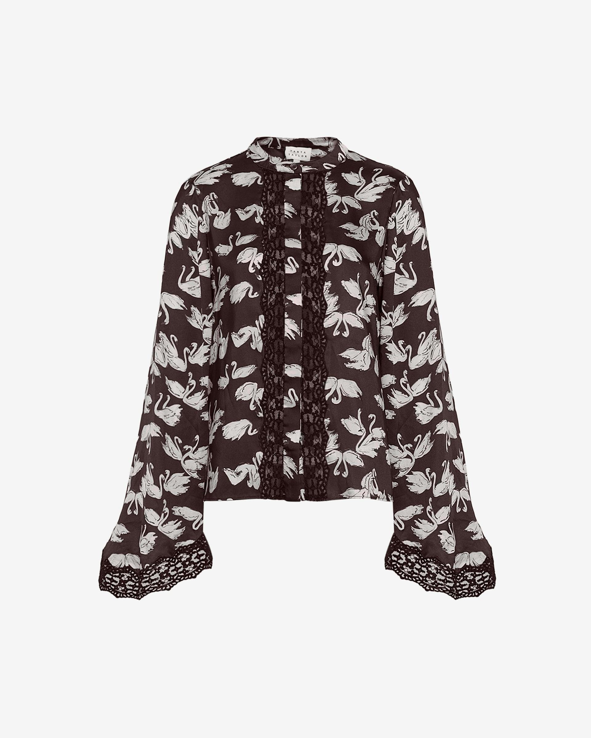 Brielle Top, Dark Fig
