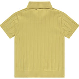 Ribbed Short Sleeve Polo