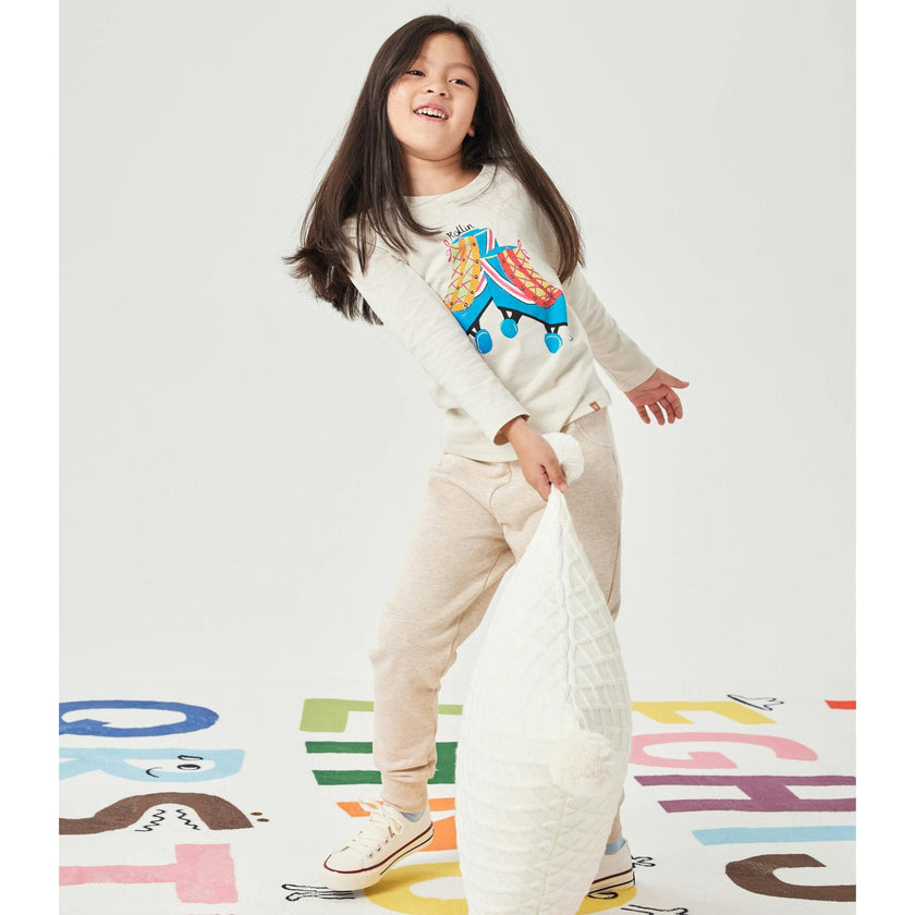 Retro Roller Skates Long Sleeve Tee