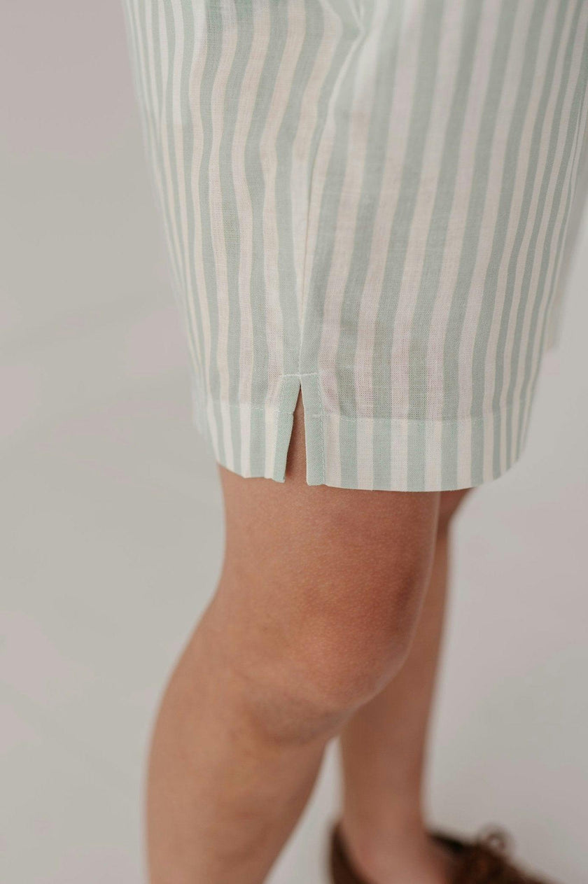 Boy's Drawstring Linen Shorts