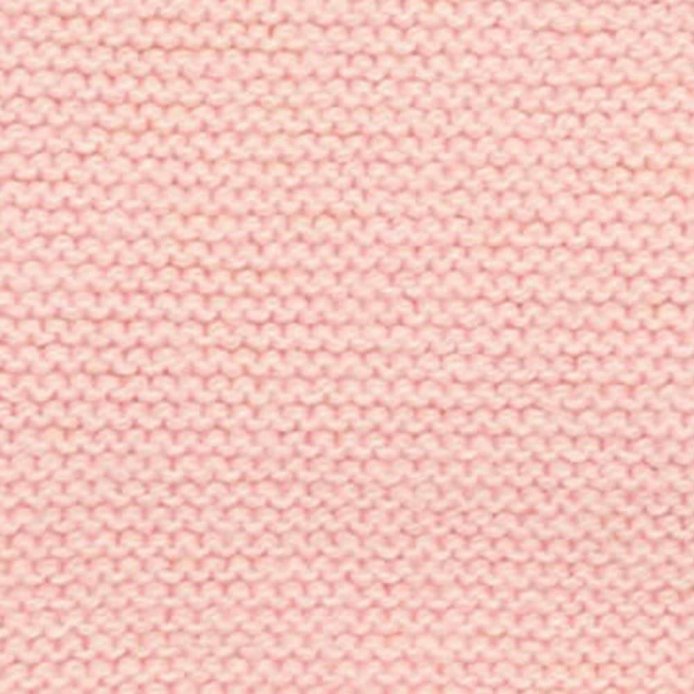 Scalloped Cardigan Guava Melange