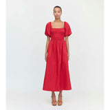 The Julia Dress - Carmine Red