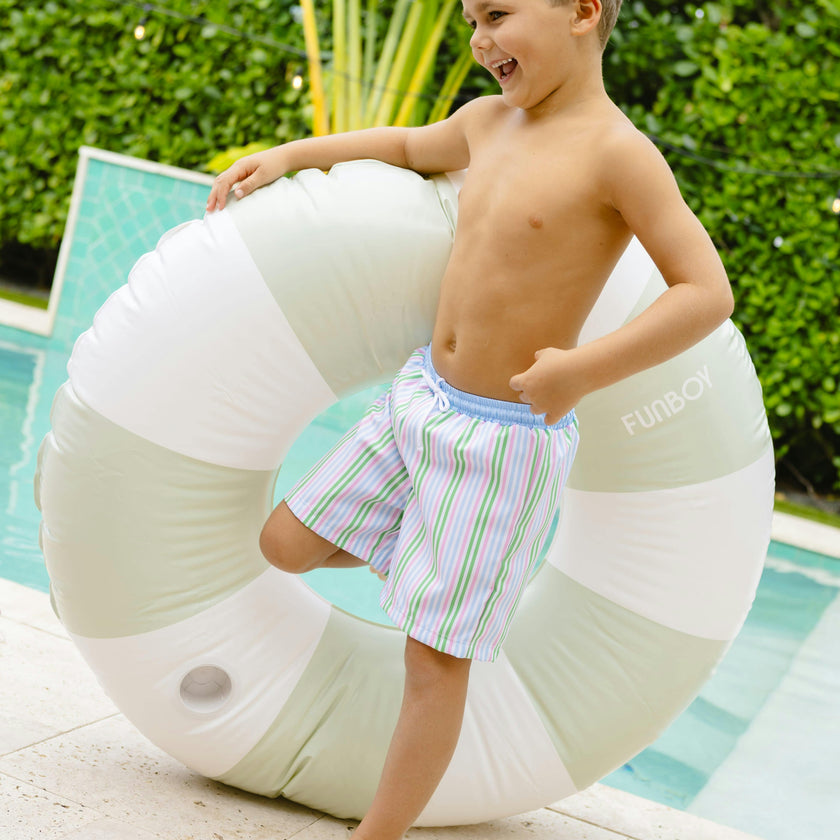 Swim Trunks - Summer Stripe