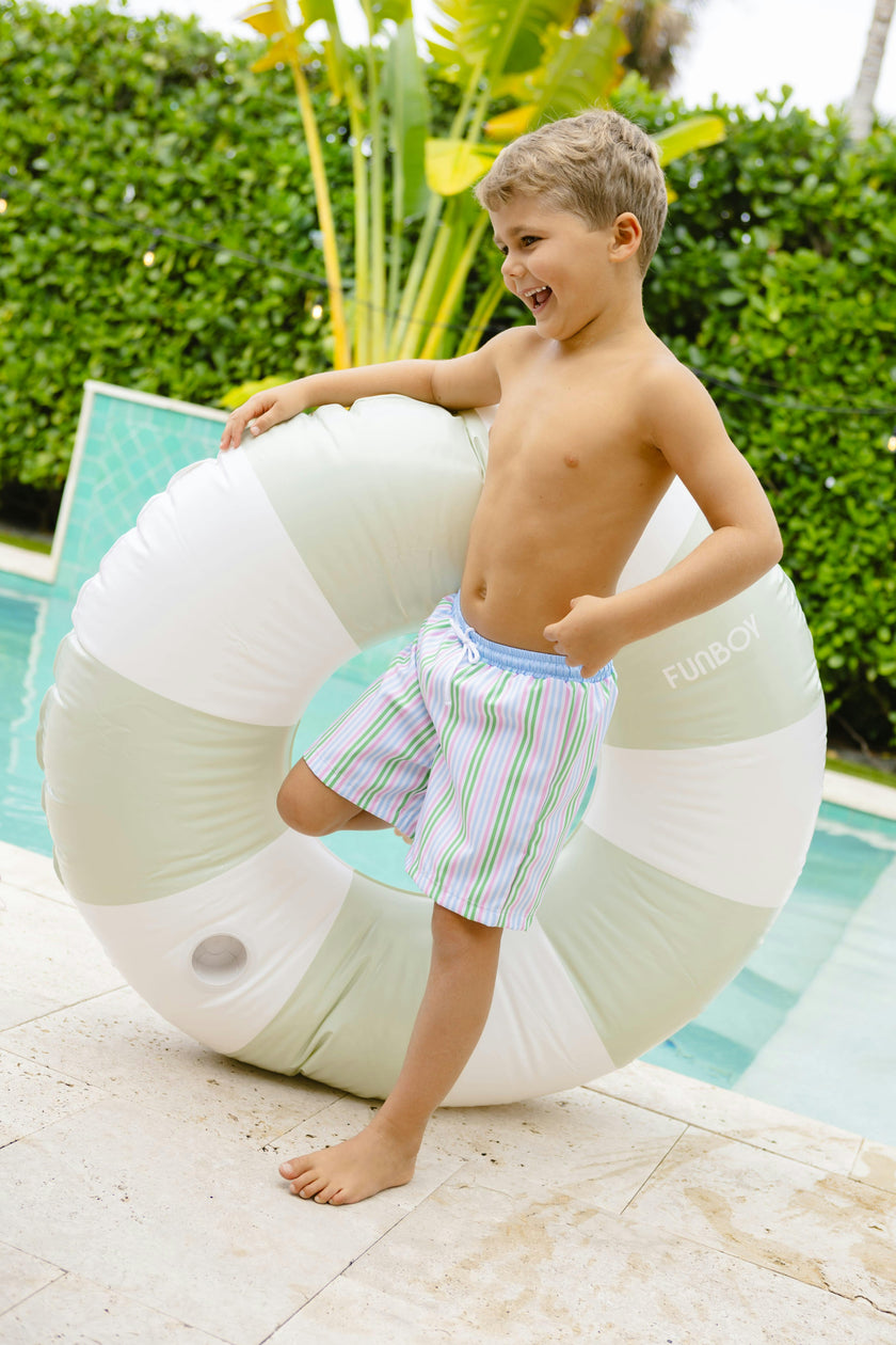 Swim Trunks - Summer Stripe