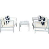 Montez 4-Piece Outdoor Set with Accent Pillows