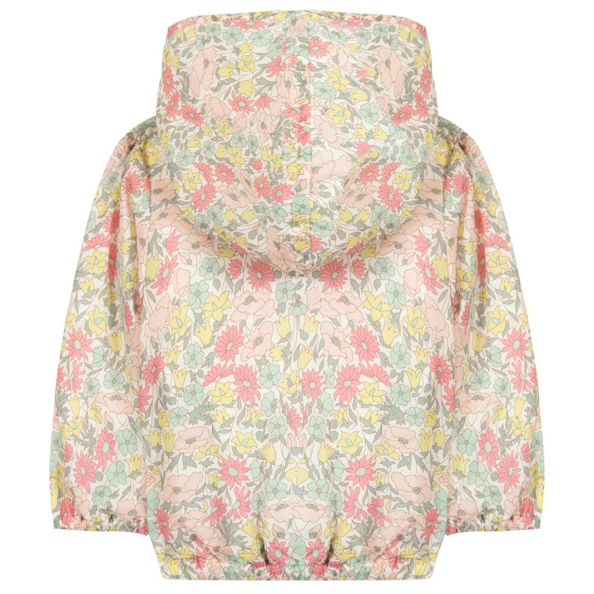TARTINE ET CHOCOLAT Liberty Floral Baby Jacket - Blanc