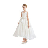 White Valestra Formal Dress