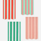 Festive Stripe Guest Towels