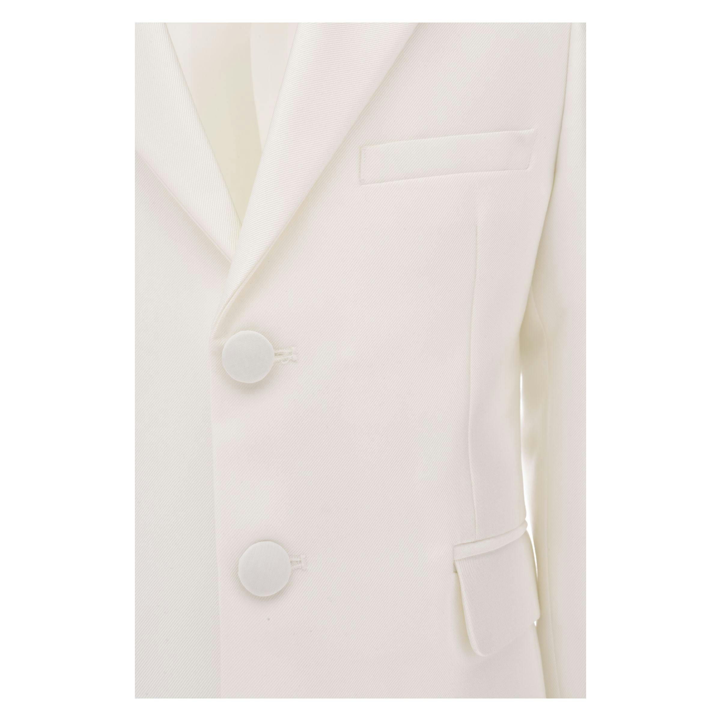 Ivory 5pc Peak Lapel Tuxedo