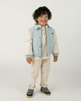 Zemmie Denim Jacket | Bear | Ice Blue