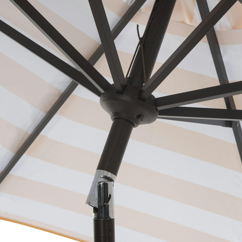 Iris Stripe Patio Umbrella
