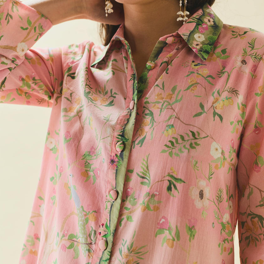 Birdie Dress, Peony Peacock x Larsen McDowell