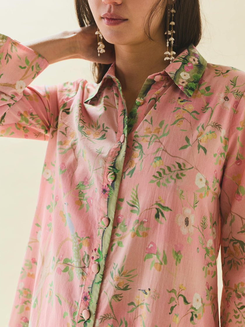 Birdie Dress, Peony Peacock x Larsen McDowell