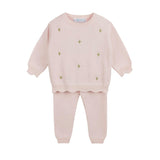 Girls Soft Blooms Knit Set