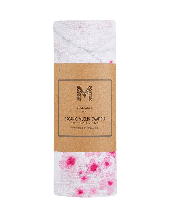 Organic Cotton Muslin Swaddle