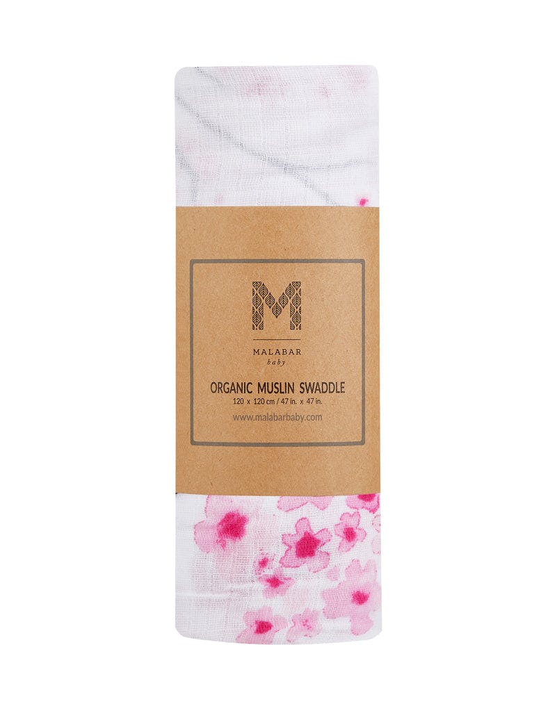 Organic Cotton Muslin Swaddle