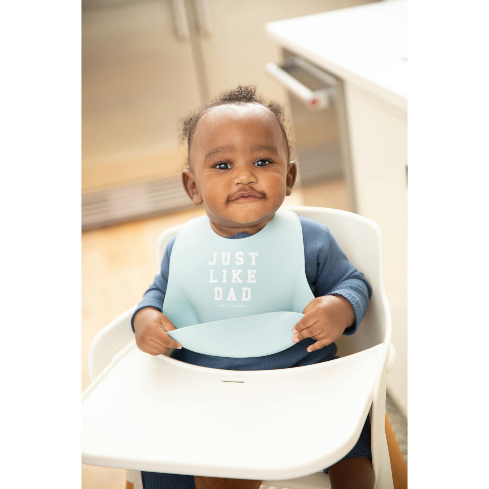 Just like Dad Wonder Bib