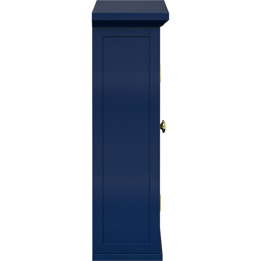 Teamson Home Glancy Removable Two-Door Wall Cabinet