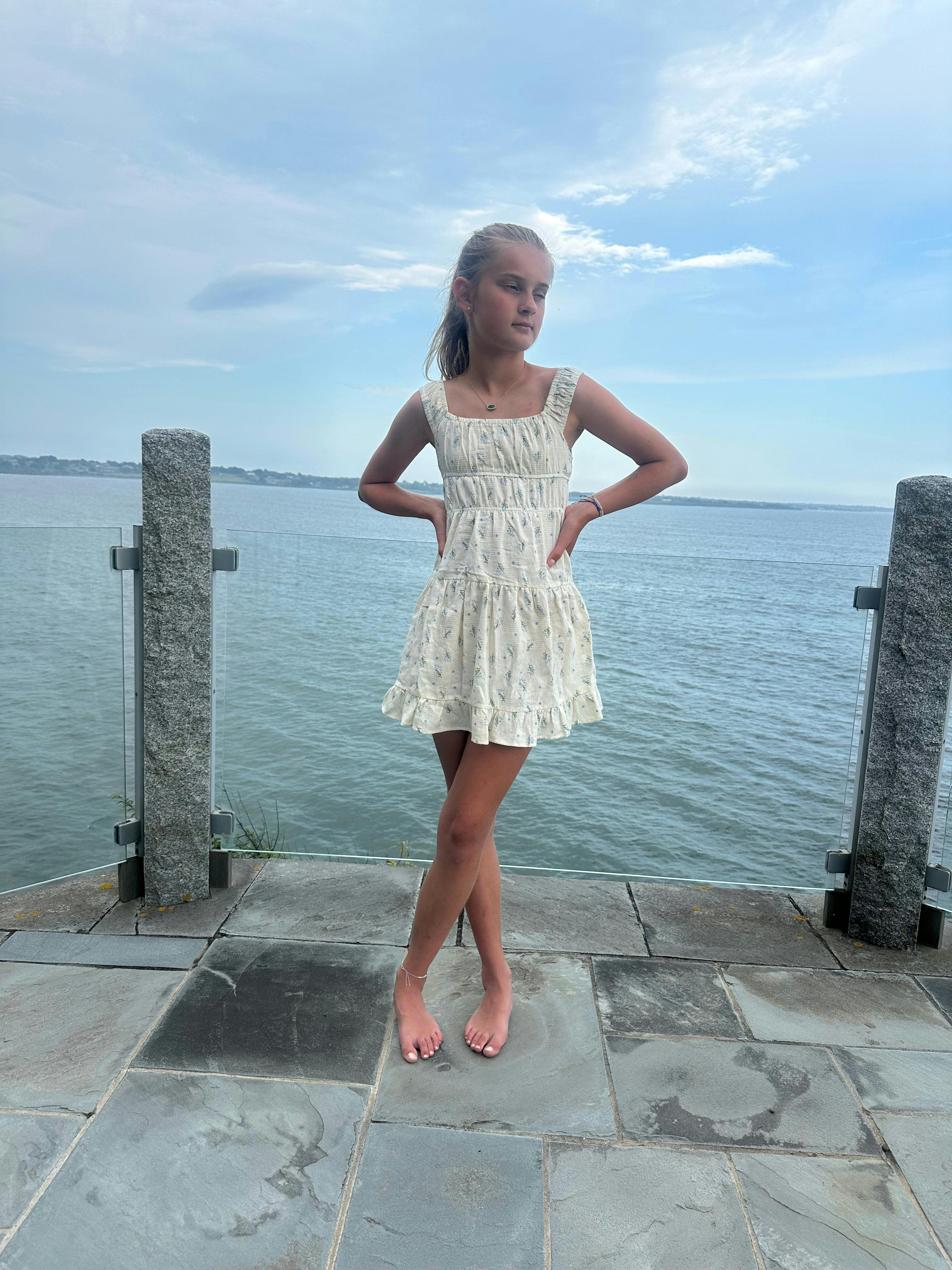 Floral Ruffle Dress