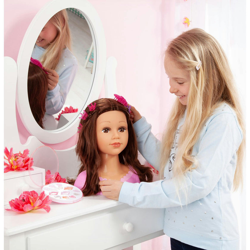 Charlene Super Model Make Up Styling Head