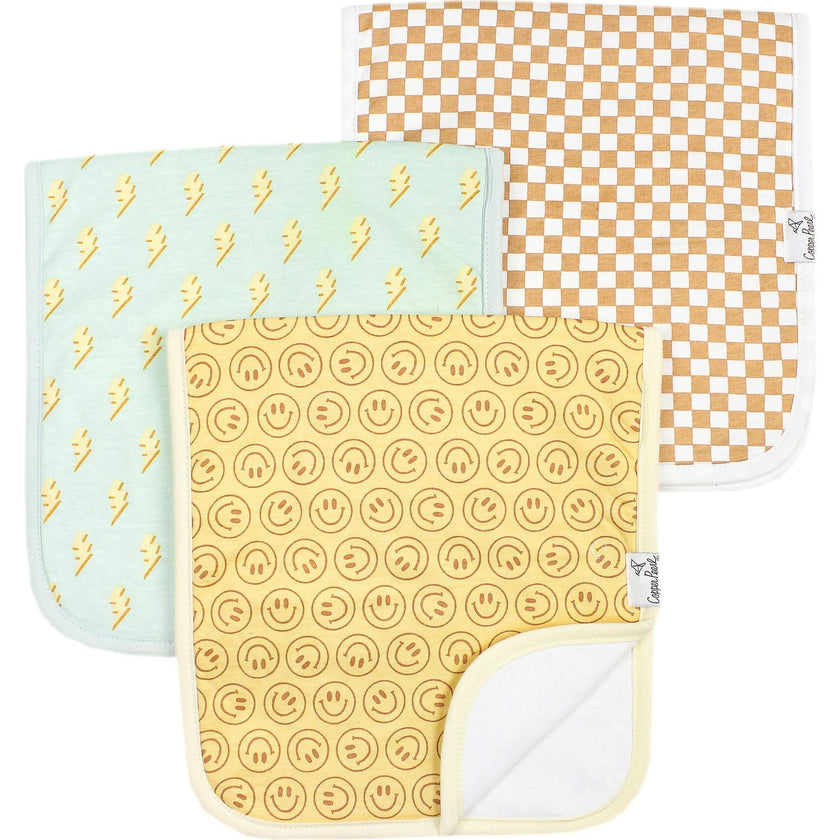 Vance Printed Premium Burp Cloths