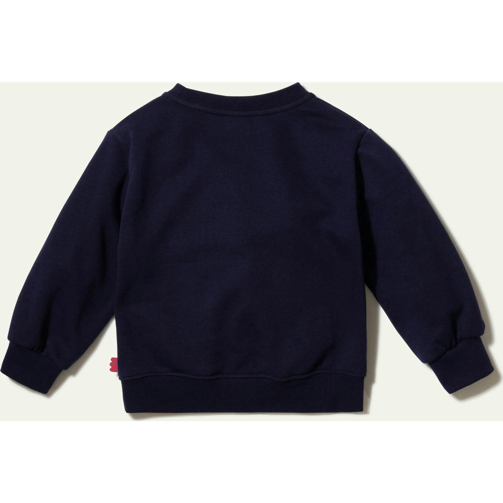 Recycled Cotton Flower Kid Sweatshirt