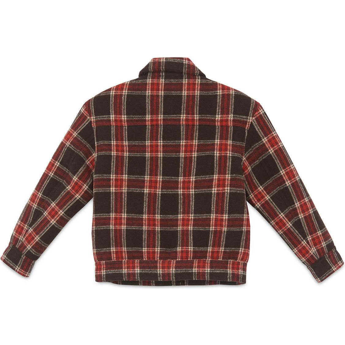 Mao Plaid Jacket