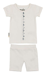 Floral Triangle Front Top & Short Set