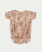Mathilda Baby Bubble Romper - Bloom