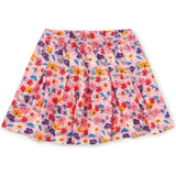 Pleated Jersey Skirt, Multi