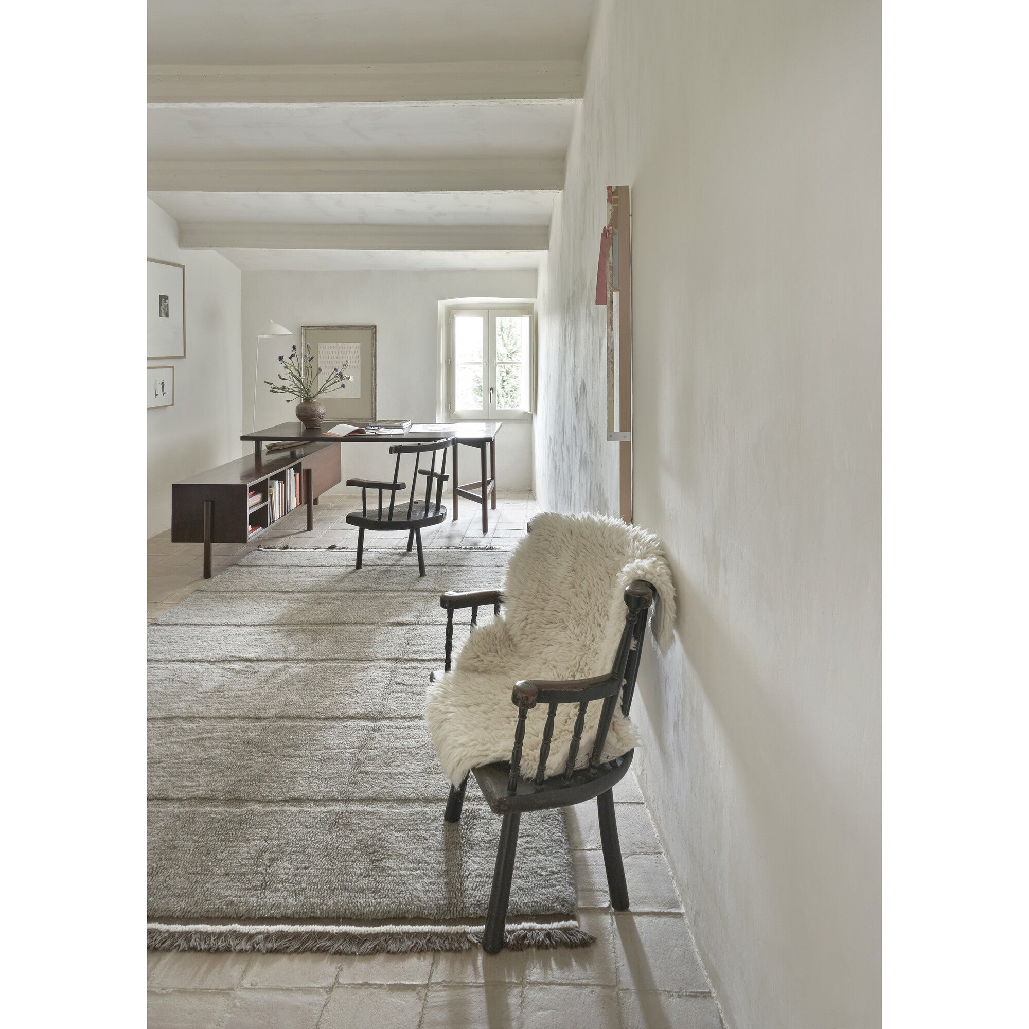 Steppe Rug, Grey