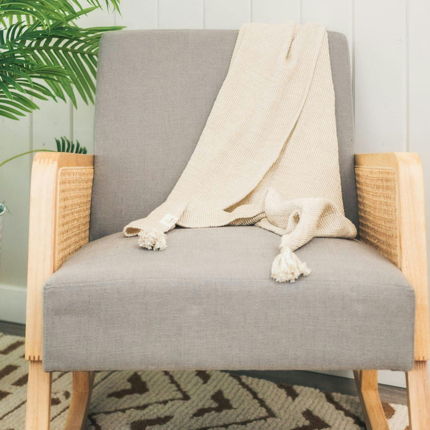 Hazelwood Cotton Cashmere Luxe Baby Blanket